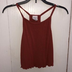 Ruffle tank top
